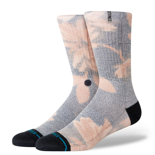 Flora Scan Crew Socks
