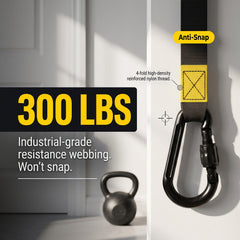 💪 225LBS Heavy Duty Cable Resistance Band Home Gym Training Set