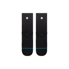 Icon Mid Solid Ribbed Crew Socks