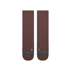 Icon Mid Solid Ribbed Crew Socks