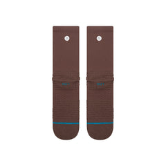 Icon Mid Solid Ribbed Crew Socks