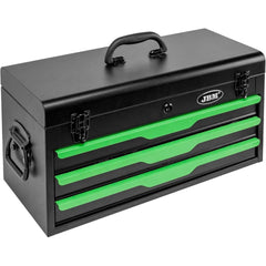 ✔ Metal Tool Box With 3 Drawers